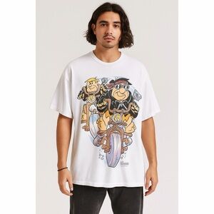 Changes | Single Stitch VTG 90's The Flintstones Graphic Crewneck Unisex T-Shirt